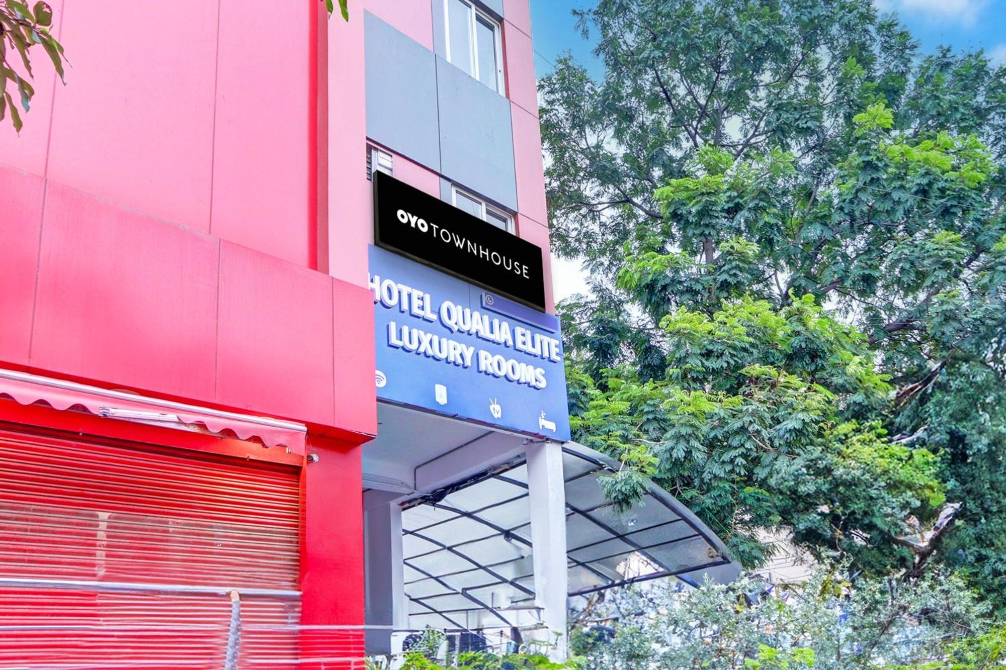 Super Townhouse Qualia Elite S R Nagar Hotel Hyderabad Bagian luar foto